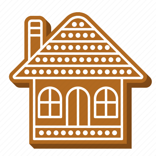 Biscuit, cookie, cottage, gingerbread, house, hut, xmas icon - Download on Iconfinder