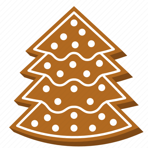 Biscuit, christmas tree, cookie, gingerbread, pine tree, xmas icon - Download on Iconfinder