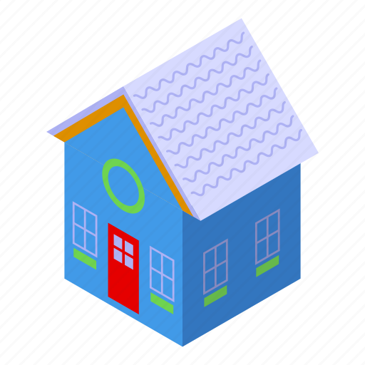 House, isometric icon - Download on Iconfinder on Iconfinder