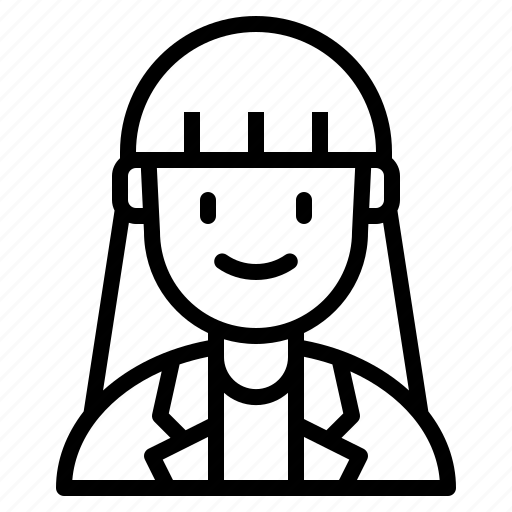 Worker, woman, girl, young, business, smile icon - Download on Iconfinder