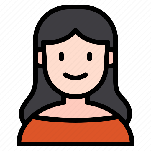 Avatar, female, user, profile, person, woman, smile icon - Download on Iconfinder