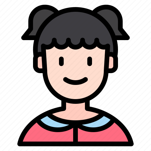 Female, user, profile, woman, smile, girl icon - Download on Iconfinder