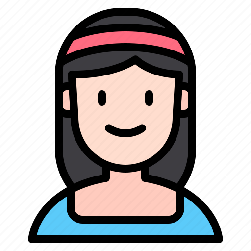 Girl, female, young, cute, smile icon - Download on Iconfinder