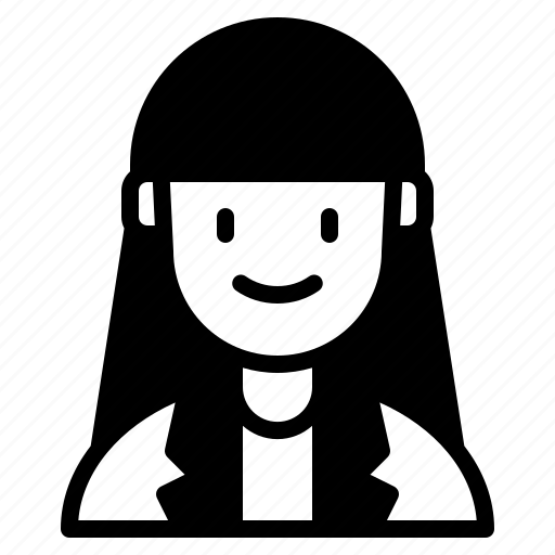 Worker, woman, girl, young, business, smile icon - Download on Iconfinder