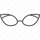 accessories, eyeglasses, fashion, glasses, line, outline, spectacles