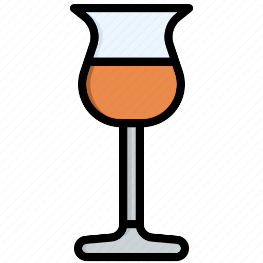Tulip, glass, food, restaurant, alcoholic, drink, alcohol icon - Download on Iconfinder