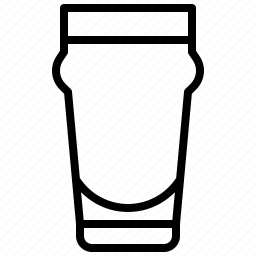 Pint, glass, pub, beer, mug, food, restaurant icon - Download on Iconfinder