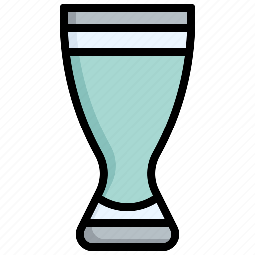Pilsner, glass, beer, beverage, alcohol icon - Download on Iconfinder