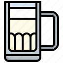 seidel, beer, alcoholic, drink, alcohol, glass