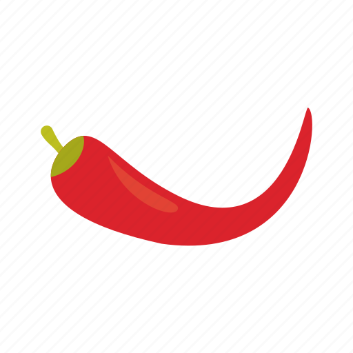 Red, hot, chili, pepper, flat, icon, vegetable icon - Download on Iconfinder