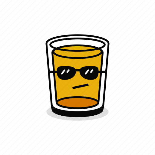 Alcohol, beer, beverage, cool, drink, glass, sunglasses icon - Download on Iconfinder