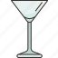 cocktail, glass, martini, alcohol, bar 
