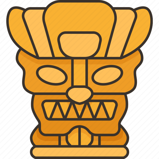 Tiki, cup, drink, totem, hawaiian icon - Download on Iconfinder