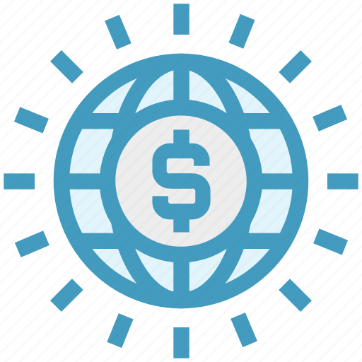Currency, dollar, globe, international, money, usd, world icon - Download on Iconfinder