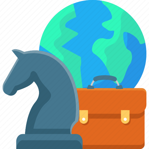 Bag, business, chess, global, international, strategy icon - Download on Iconfinder