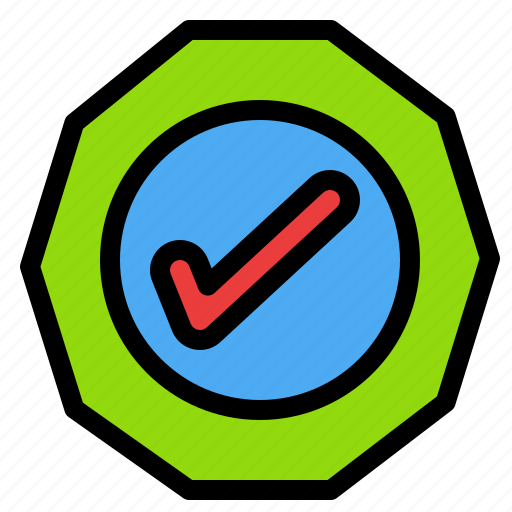 Logistic, ok, success, tick icon - Download on Iconfinder