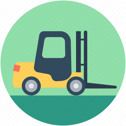 Bendi truck, counterbalanced truck, fork truck, forklift, golf cart icon - Download on Iconfinder