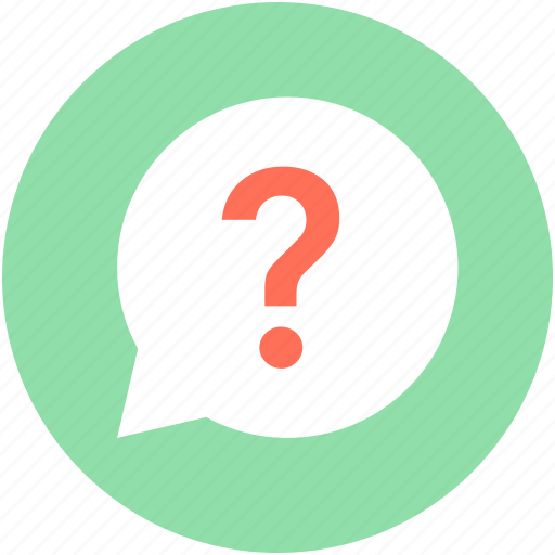 Faq, question bubble, question mark, questionnaire, speech bubble icon - Download on Iconfinder