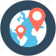 global location, globe, gps, location, map pin 