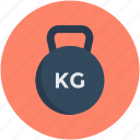 kettlebell ball, kg, kilogram, weight, weight tool