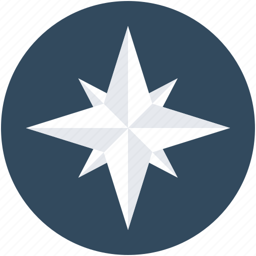 Cardinal points, compass, compass rose, rose of winds, wind rose icon - Download on Iconfinder