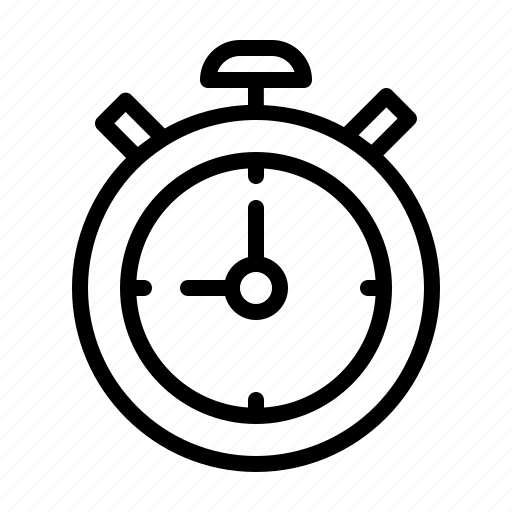 Stopwatch, schedule, deadline, timer, watch, alarm icon - Download on Iconfinder