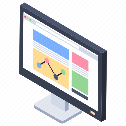 Market research, online graph, online statistics, web analytics, web infographic icon - Download on Iconfinder