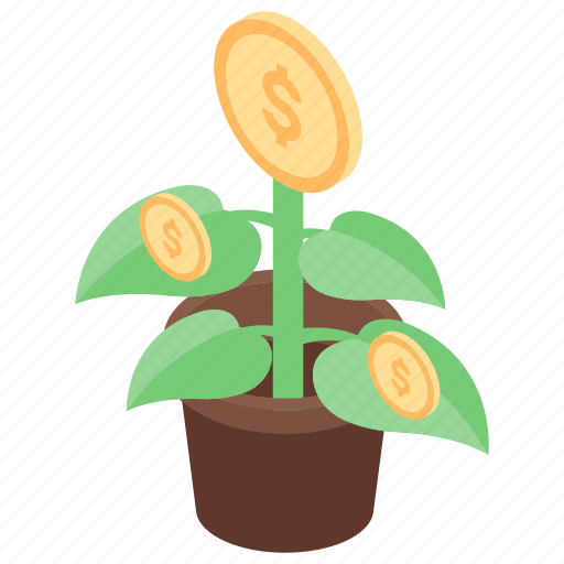 Business expansion, dollar plant, financial growth, income growth, money growth icon - Download on Iconfinder