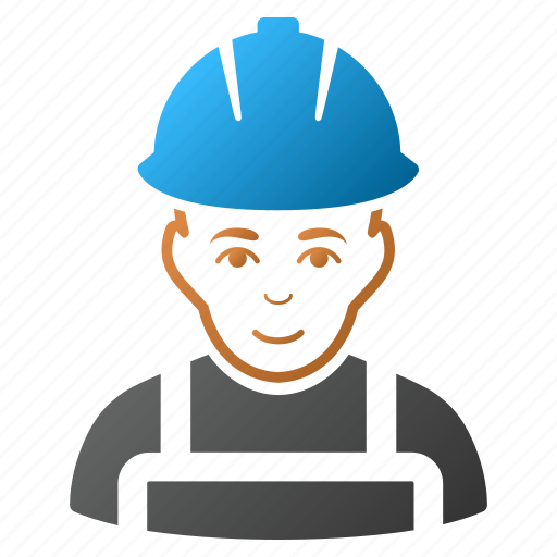 Engineer, glad worker, job, man, person, service, work icon - Download on Iconfinder