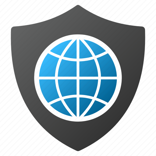 Earth, global shield, network antivirus, protection, safety, security, world icon - Download on Iconfinder