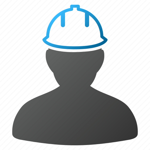 Construction, engineer, hardhat, helmet, person, safety, user icon - Download on Iconfinder