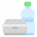 bottle, box, foam, plastic, warming