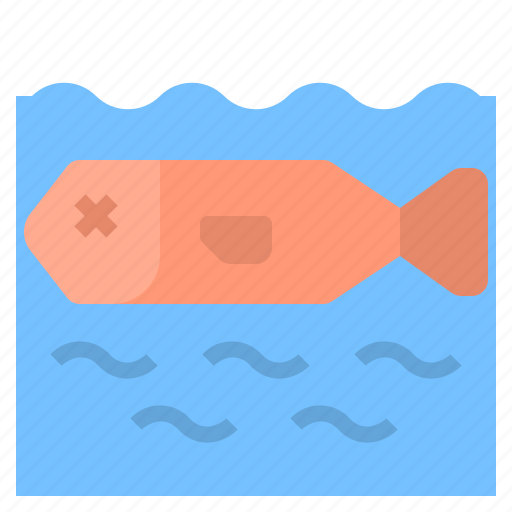 Death, fish, global, pollution, warming icon - Download on Iconfinder