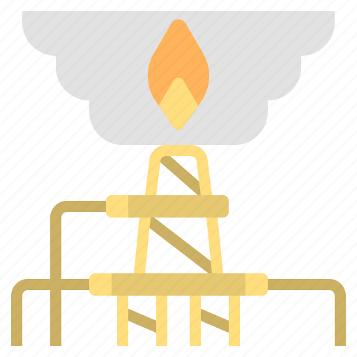 Oil, pollution, rig, smoke, warming icon - Download on Iconfinder