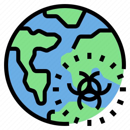 Atmosphere, global, pollution, radioactive, warming icon - Download on Iconfinder