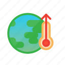 earth, eco, global, hot, temperature, thermometer, warming