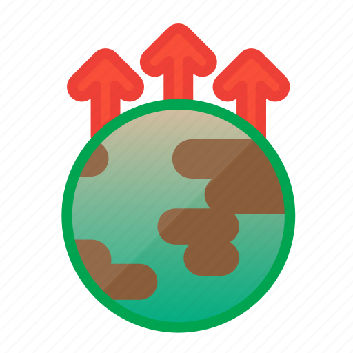 Earth, ecology, environment, global, hot, warming icon - Download on Iconfinder