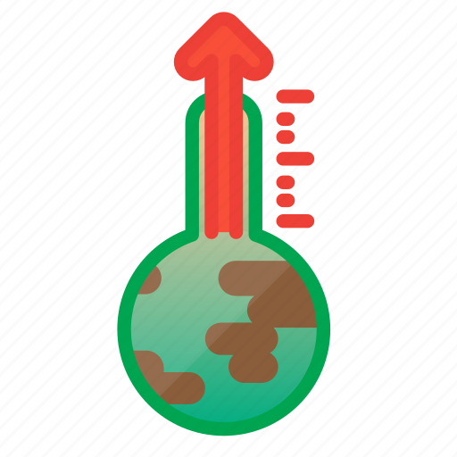 Ecology, environment, global, hot, temperature, thermometer, warming icon - Download on Iconfinder