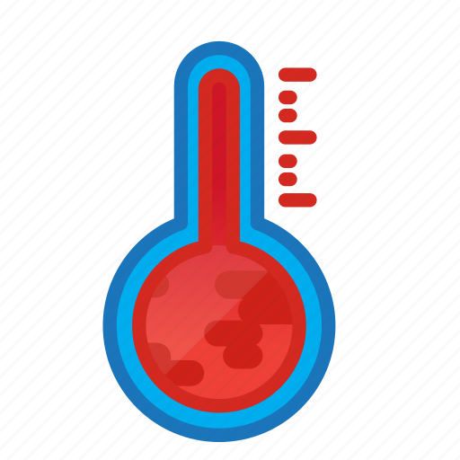 Earth, environment, global, hot, temperature, thermometer, warming icon - Download on Iconfinder