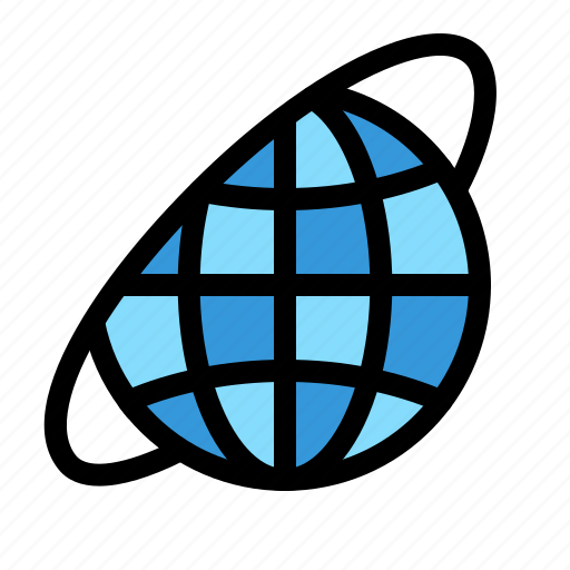 Globe, orbit, planet, universe icon - Download on Iconfinder