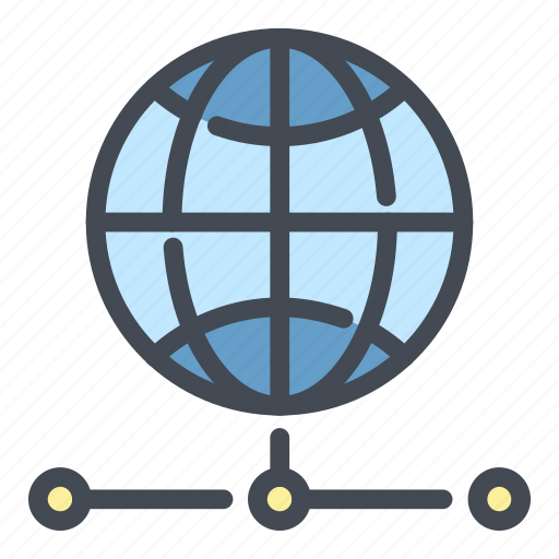 Connection, earth, globe, network, planet, server, world icon - Download on Iconfinder