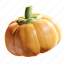 pumpkin, cute, food