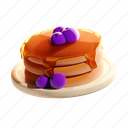 pancake, cute, sweet