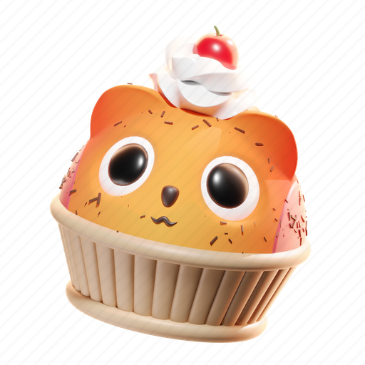 Cat, cupcakes, cute icon - Download on Iconfinder