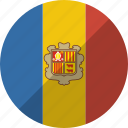 andorra, country, flag, nation