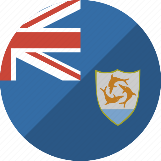 Anguilla, country, flag, nation icon - Download on Iconfinder