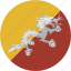 bhutan, country, flag, nation 