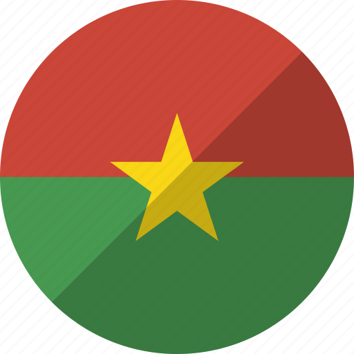 Burkina, country, faso, flag, nation icon - Download on Iconfinder
