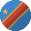 congo, country, democratic, flag, nation, republic