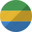 country, flag, gabon, gabonese, nation, republic 